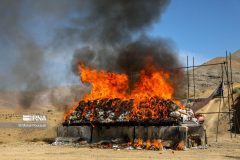 بیش از ۱۳ تن مواد مخدر در آذربایجان‌غربی امحا شد