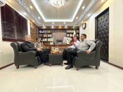 حضور دکتر عباس اسماعیلی ثانی،مدیر شبکه بهداشت و درمان در دفتر سلماس پرس