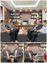 حضور فرماندار سلماس در دفتر پایگاه تحلیلی خبری سلماس پرس