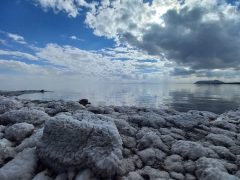 وسعت دریاچه ارومیه بیش از یک هزار کیلومتر مربع کاهش یافته است