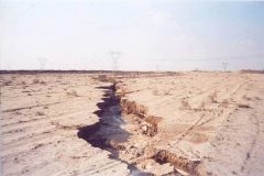فرونشست زمین ۳ شهرستان آذربایجان غربی را تهدید می کن